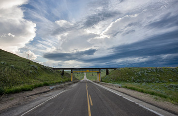 Prairie Storm Clouds Canada