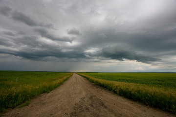 Prairie Storm Clouds Canada