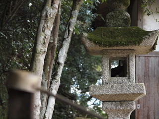 神社の灯籠