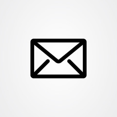 Messages icon vector, mail symbol