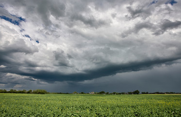 Prairie Storm Clouds Canada