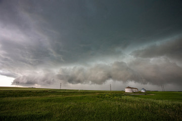 Prairie Storm Clouds Canada