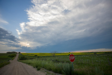 Prairie Storm Clouds Canada