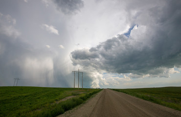 Prairie Storm Clouds Canada