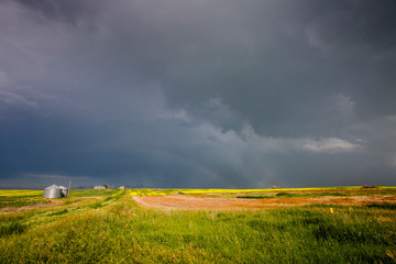 Prairie Storm Clouds Canada