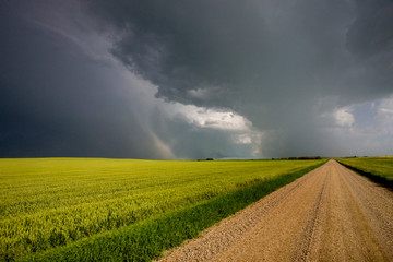 Prairie Storm Clouds Canada