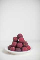 Sweet and sour red fruit bayberry