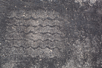 texture of asphalt and bitumen melted in the heat,