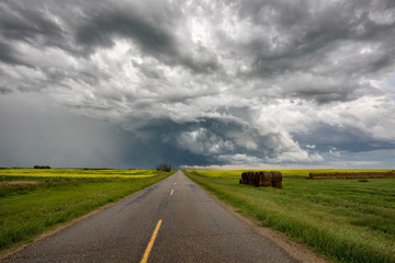 Prairie Storm Clouds Canada