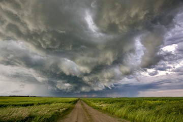 Prairie Storm Clouds Canada
