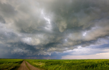 Prairie Storm Clouds Canada