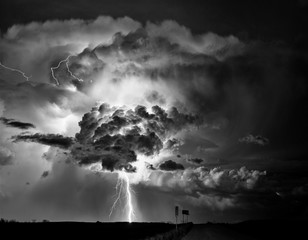 Prairie Storm Clouds Canada