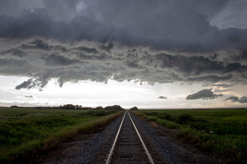 Prairie Storm Clouds Canada