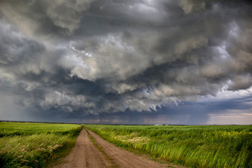 Prairie Storm Clouds Canada