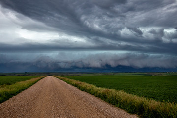 Prairie Storm Clouds Canada