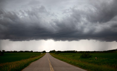 Prairie Storm Clouds Canada