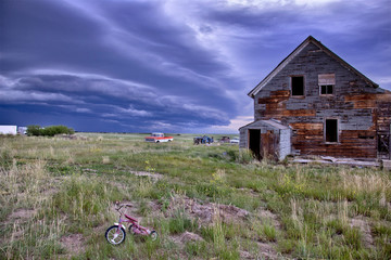 Prairie Storm Clouds Canada