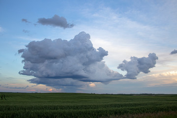 Prairie Storm Clouds Canada