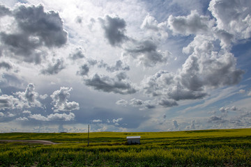 Prairie Storm Clouds Canada
