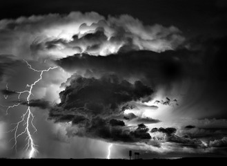 Prairie Storm Clouds Canada