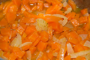 background of carrots