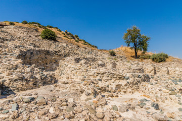 The neo lithic village of Choirokoitia in cyprus