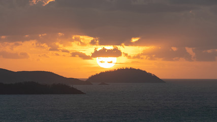 Sunrise over Hamilton Island
