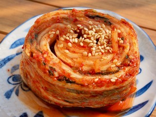 한국의 전통 음식 김치 