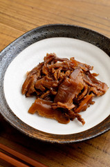 干し椎茸の煮物