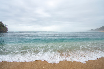 sea sand sky and summer day