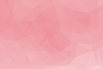 pink polygonal Mosaic paper background. vector illustration