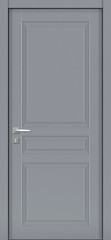 Fototapeta premium Door texture, gray color for modern interior 3D render.