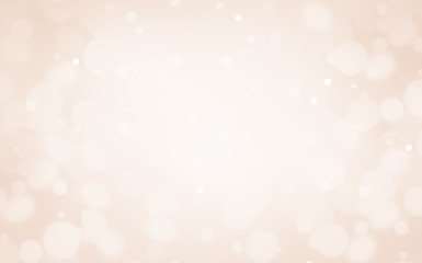 Abstract bokeh lights with soft light background Christmas