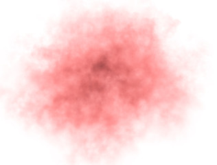 Red smoke brush. Abstract red smoke texture