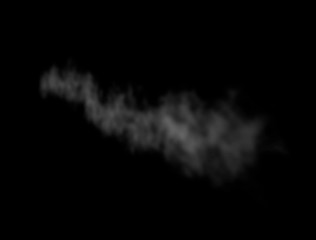 Abstract white smoke texture. Beautiful smoke brush