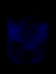 Obraz na płótnie Canvas Blue smoke texture. Blue smoke isolated on black