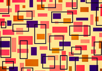 abstract background with squares