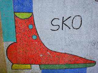 Art at at Bergen Norway Downtown