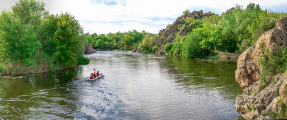 South Bug River near the village of Migiya, Ukraine