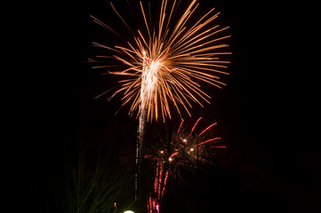 Silvester Feuerwerk zum Jahreswechsel