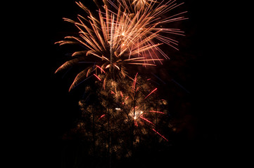 Silvester Feuerwerk zum Jahreswechsel