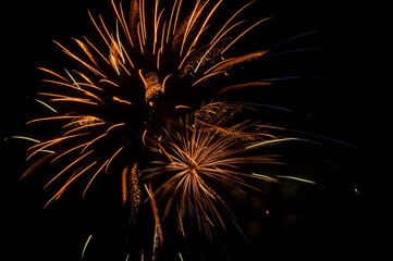 Silvester Feuerwerk zum Jahreswechsel