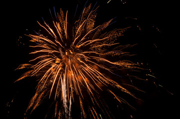 Silvester Feuerwerk zum Jahreswechsel
