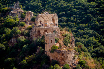Montfort Castle.  Qal'at al-Qurain or Qal'at al-Qarn - 