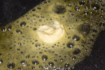 Schmelzende Margarine