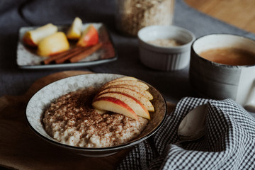 Porridge for Breakfast - Moody Food Photo