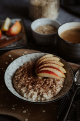 Porridge for Breakfast - Moody Food Photo