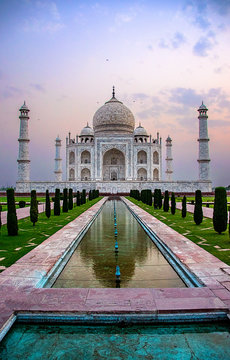 Sunrise at the Taj Mahal