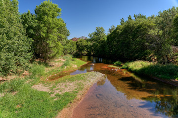 Fototapeta na wymiar Scenery in Red Rock State Park