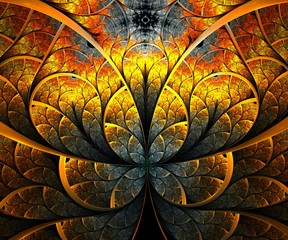 Computer generated fractal artwork